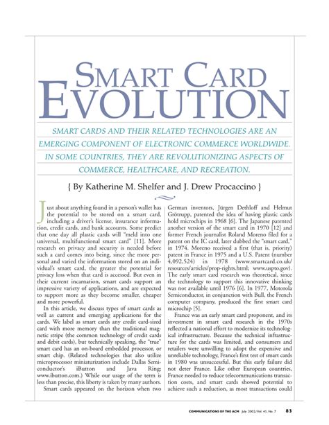 smart card anthropology definition|Smart Card Evolution – Communications of the ACM.